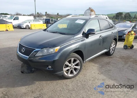 2010 Lexus Rx 350 z USA, uszkodzony, nr VIN 2T2BK1BA7AC010056